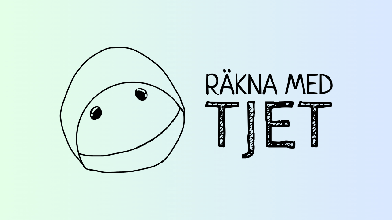 Räkna med Tjet - Logga